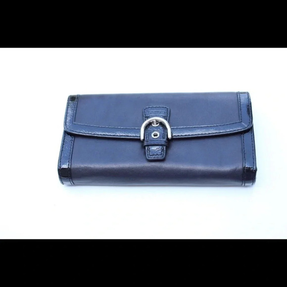 Coach leather wallet - Picture 2 of 8